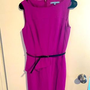 Bright Purple Antonio Melani Knee Length Dress